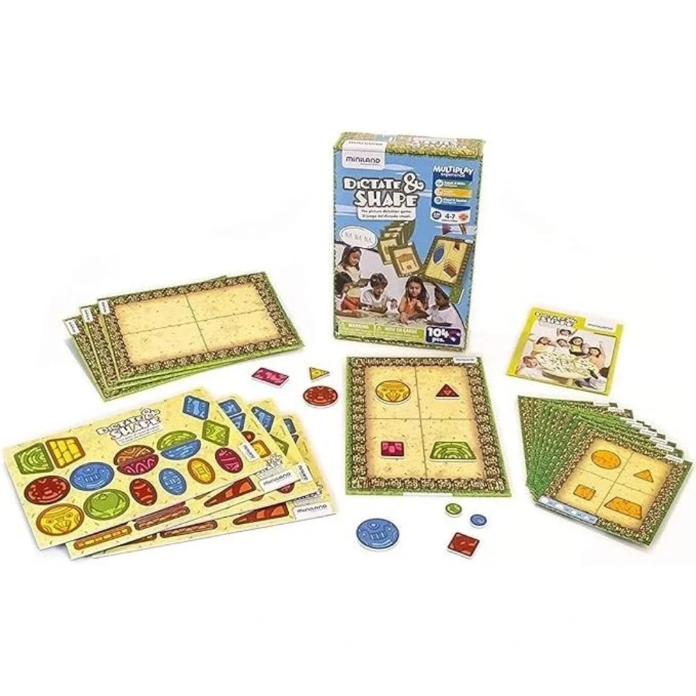MINILAND EDUCATIONAL CORPORATION Dictate &‎ Shape Picture Dictation Game